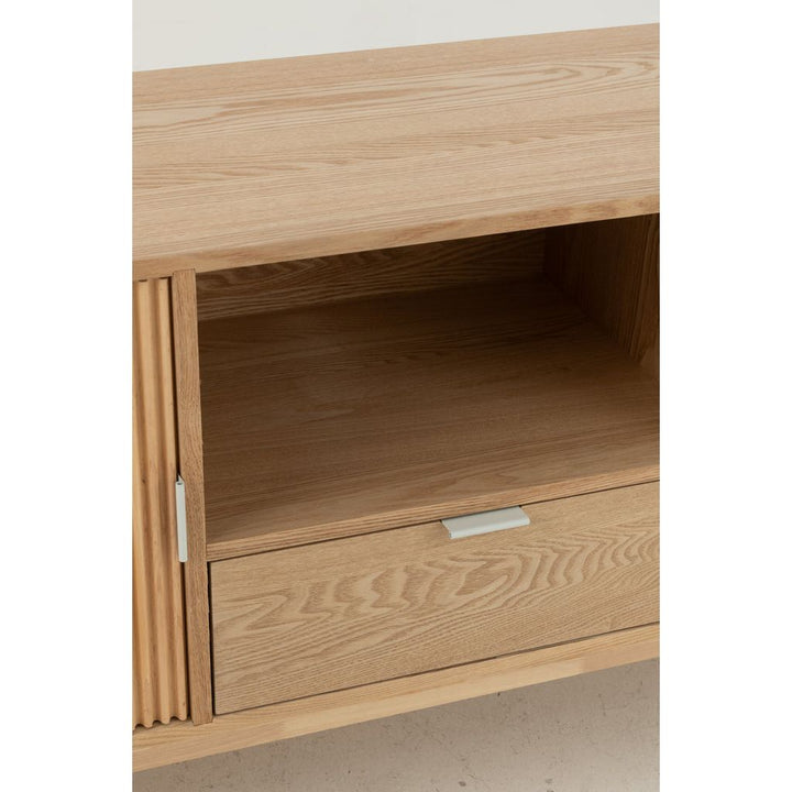 Armoire Petite Arrondie Naturelle | Helo - Designix Armoire