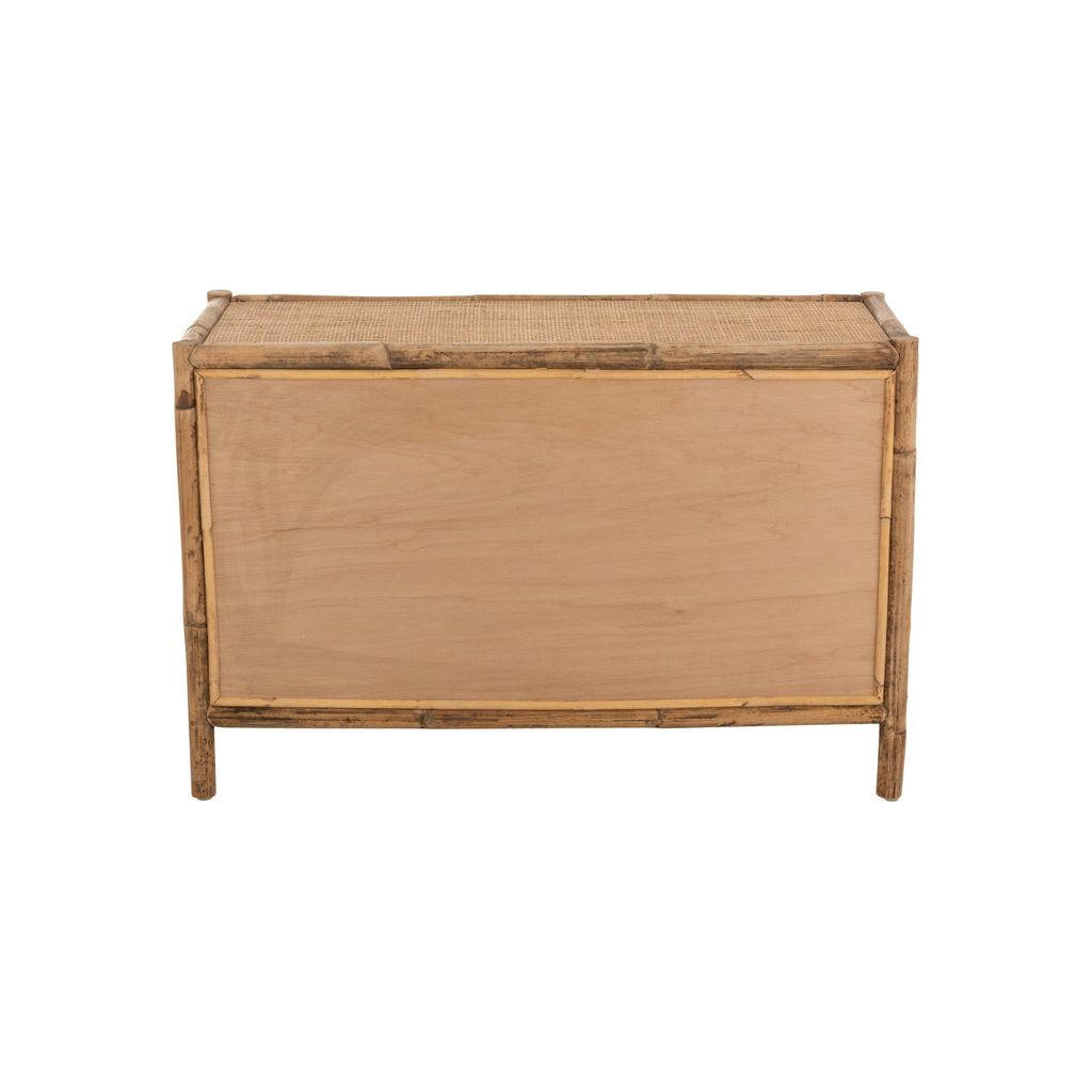 Armoire Rattan Naturel 2 Portes | Loro - Designix Armoire