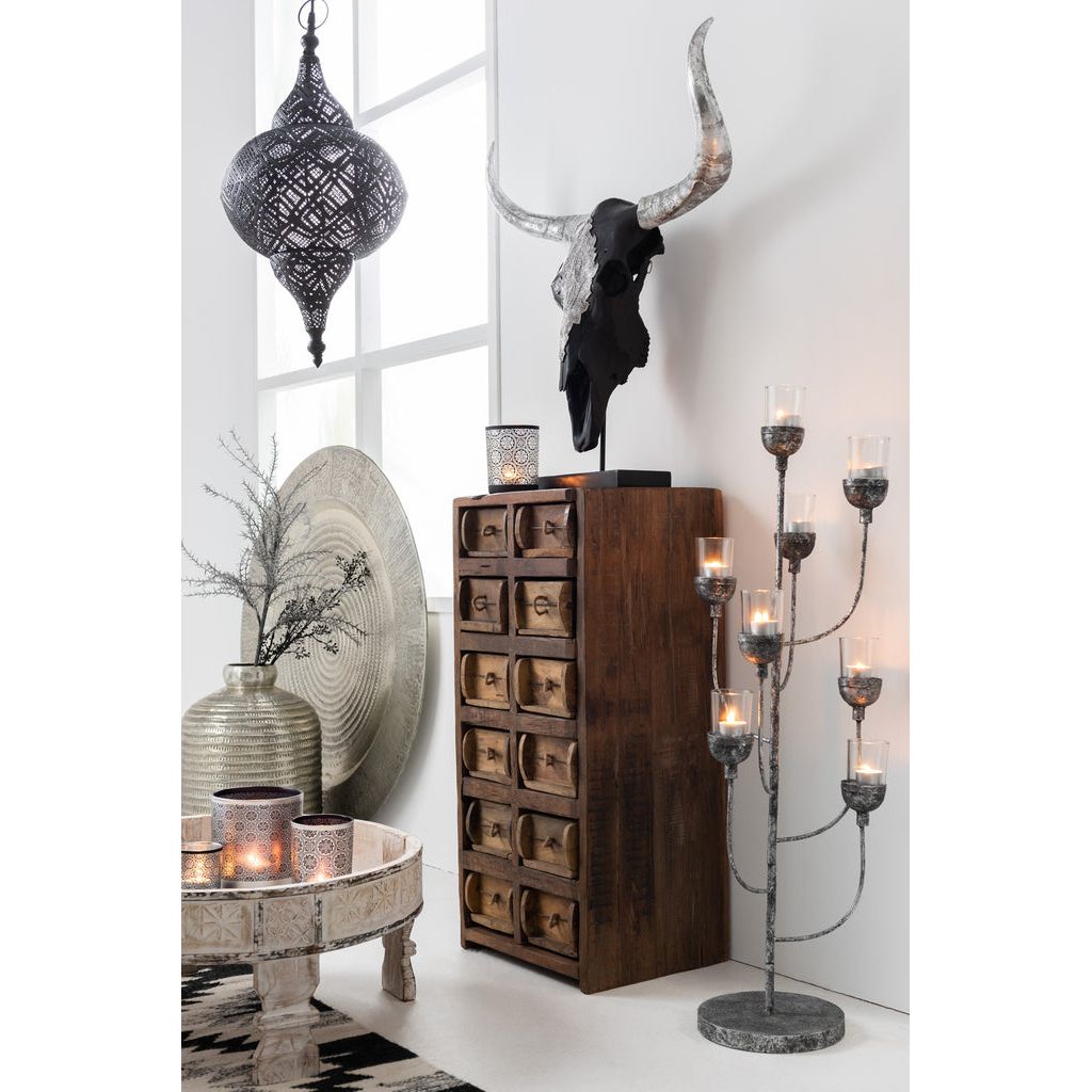 Armoire Tiroirs Bois Recyclé | Orie - Designix Armoire