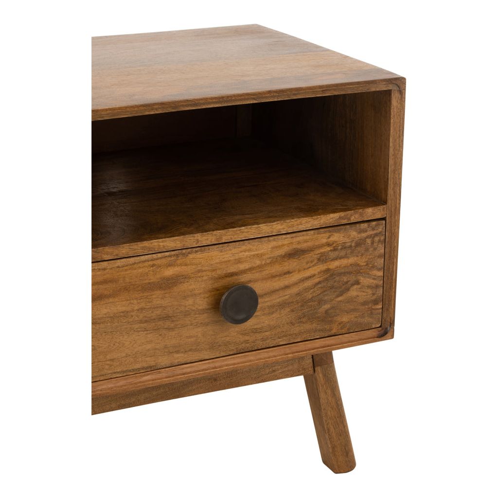Armoire TV Bois Mangue Marron | Xilo - Designix Meuble TV