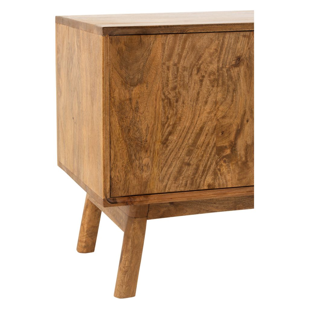 Armoire TV Bois Mangue Marron | Xilo - Designix Meuble TV