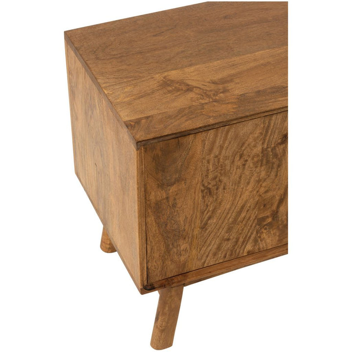 Armoire TV Bois Mangue Marron | Xilo - Designix Meuble TV