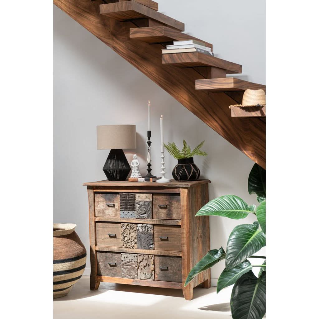 Armoire Vintage Bois Marron | Qyna