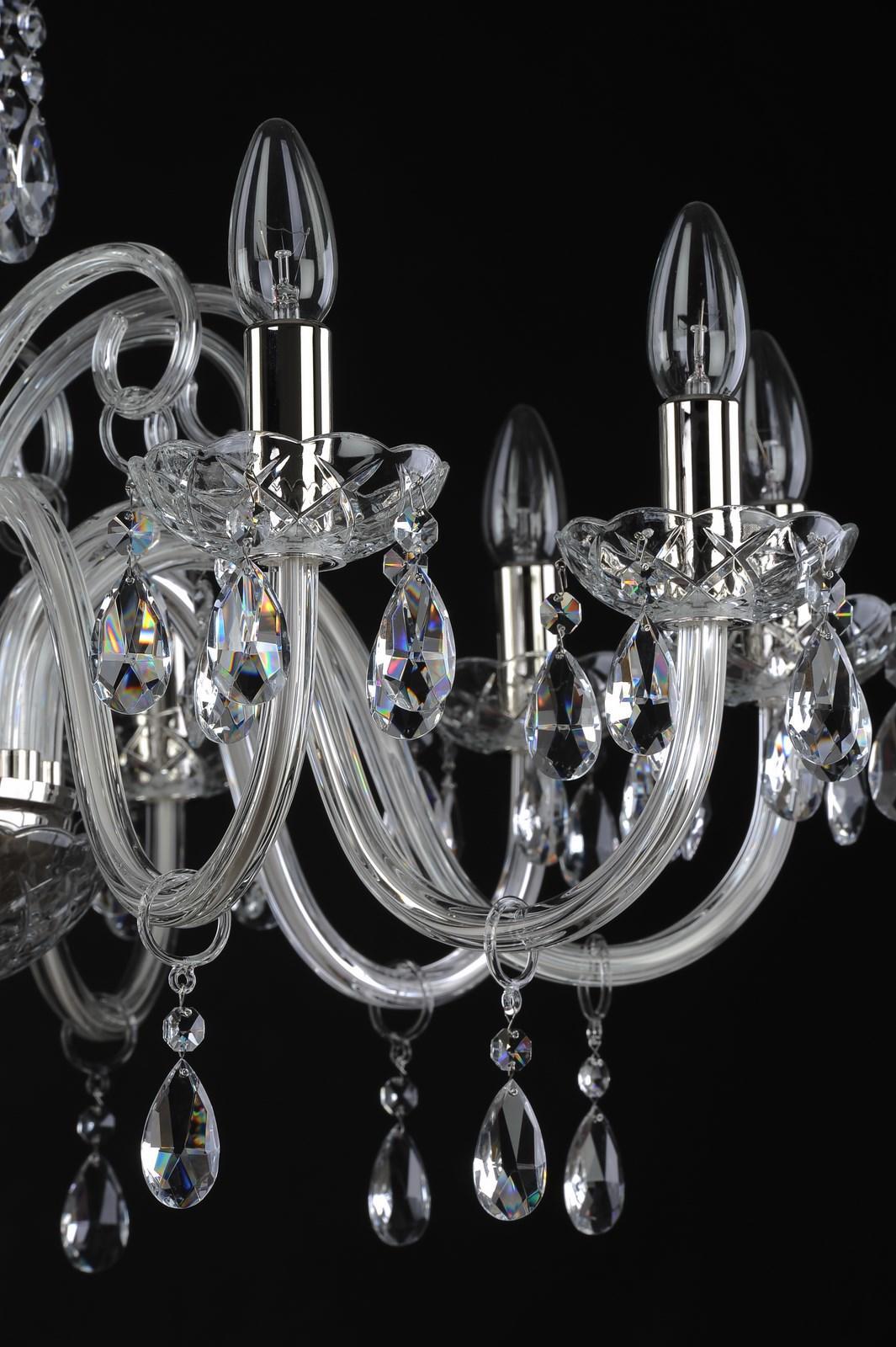 Lustre en cristal moderne ATCH10K