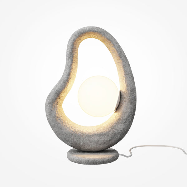 Opus Lampe de chevet gris