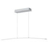 Suspension Sira aluminium, L 130 cm