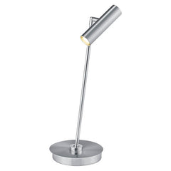 Lampe à poser Tom nickel satiné