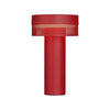 Lampe extérieure Mesh-B rouge, H 24 cm
