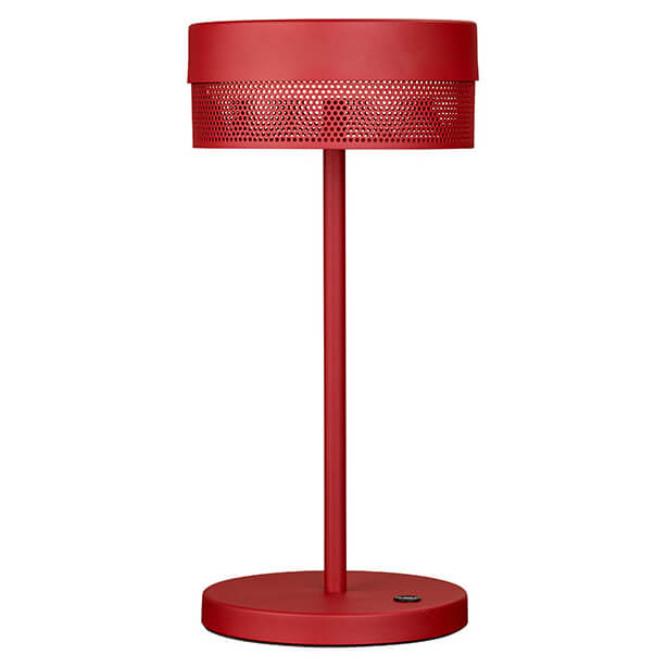 Lampe extérieure Mesh-B rouge, H 30 cm