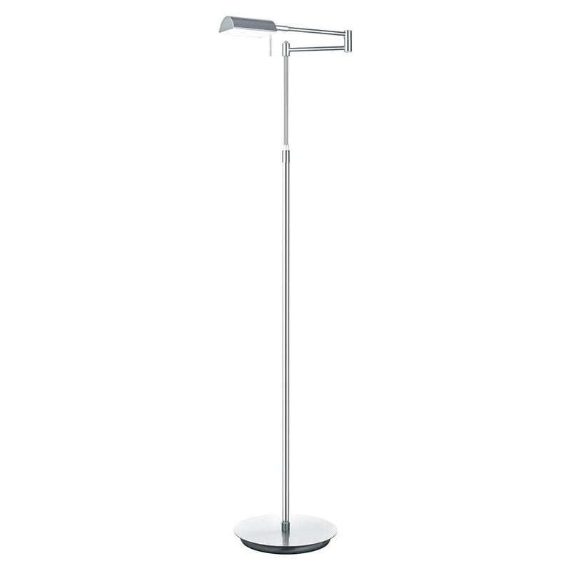 Lampadaire Graz nickel satiné