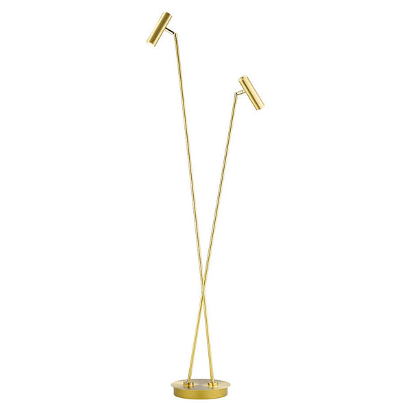 Lampadaire Tom laiton brossé (60411/2-01)