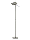 Lampadaire Evolo taupe, H 185 cm