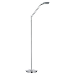 Lampadaire Evolo nickel satiné