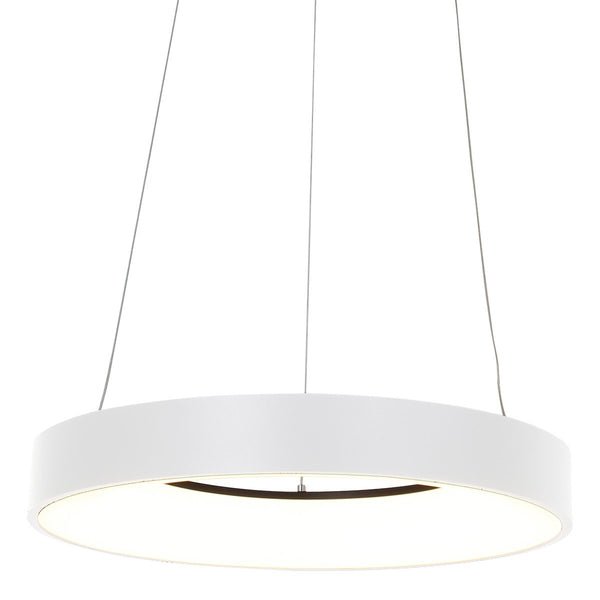 Suspension luminaire Ringlede blanc