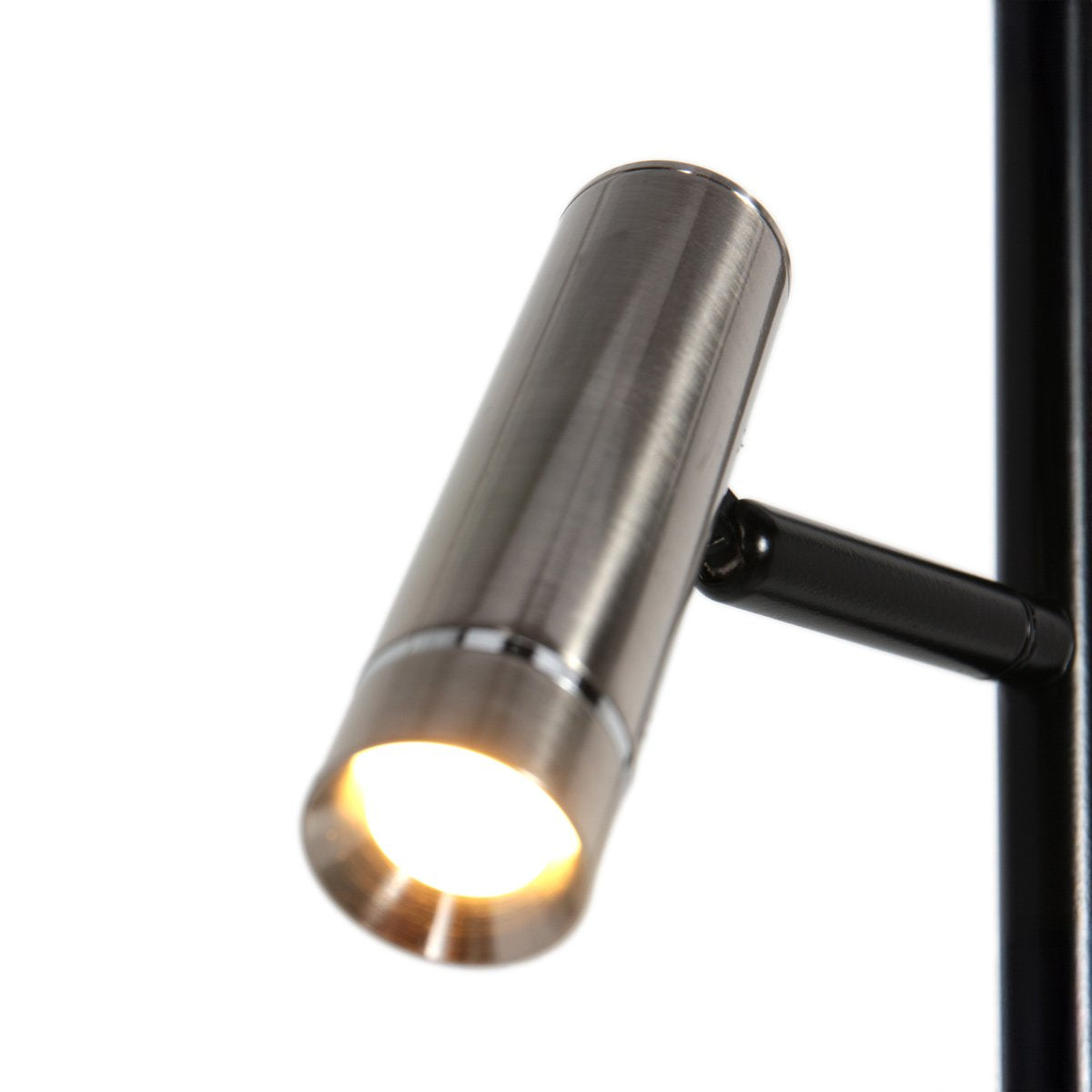 Lampadaire Lumo argenté