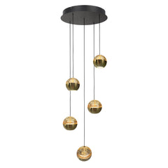 Suspension luminaire Belluno doré