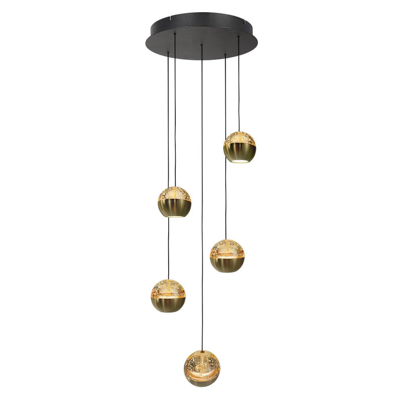 Suspension luminaire Belluno doré