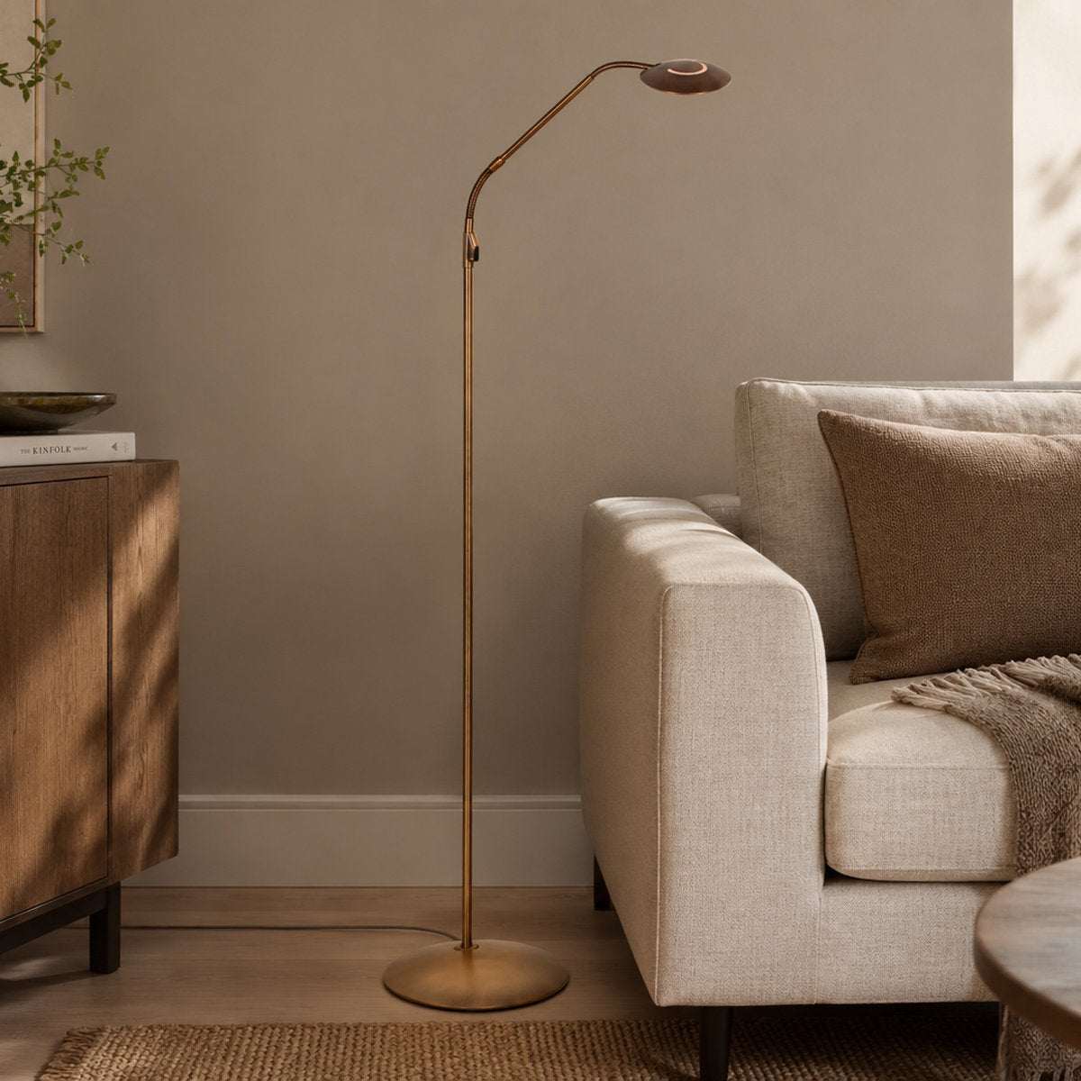 Lampadaire Zenith2 bronze