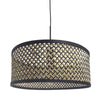 Suspension luminaire Sparkled Light noir