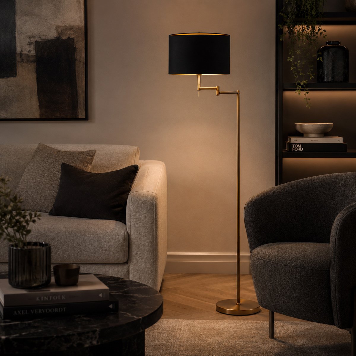 Lampadaire Bella bronze