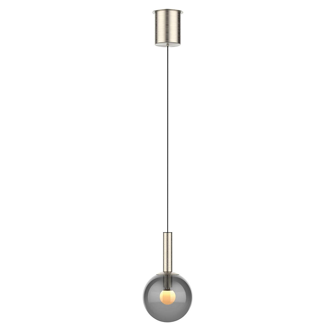Suspension luminaire Volari argenté