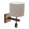 Applique murale Stang bronze