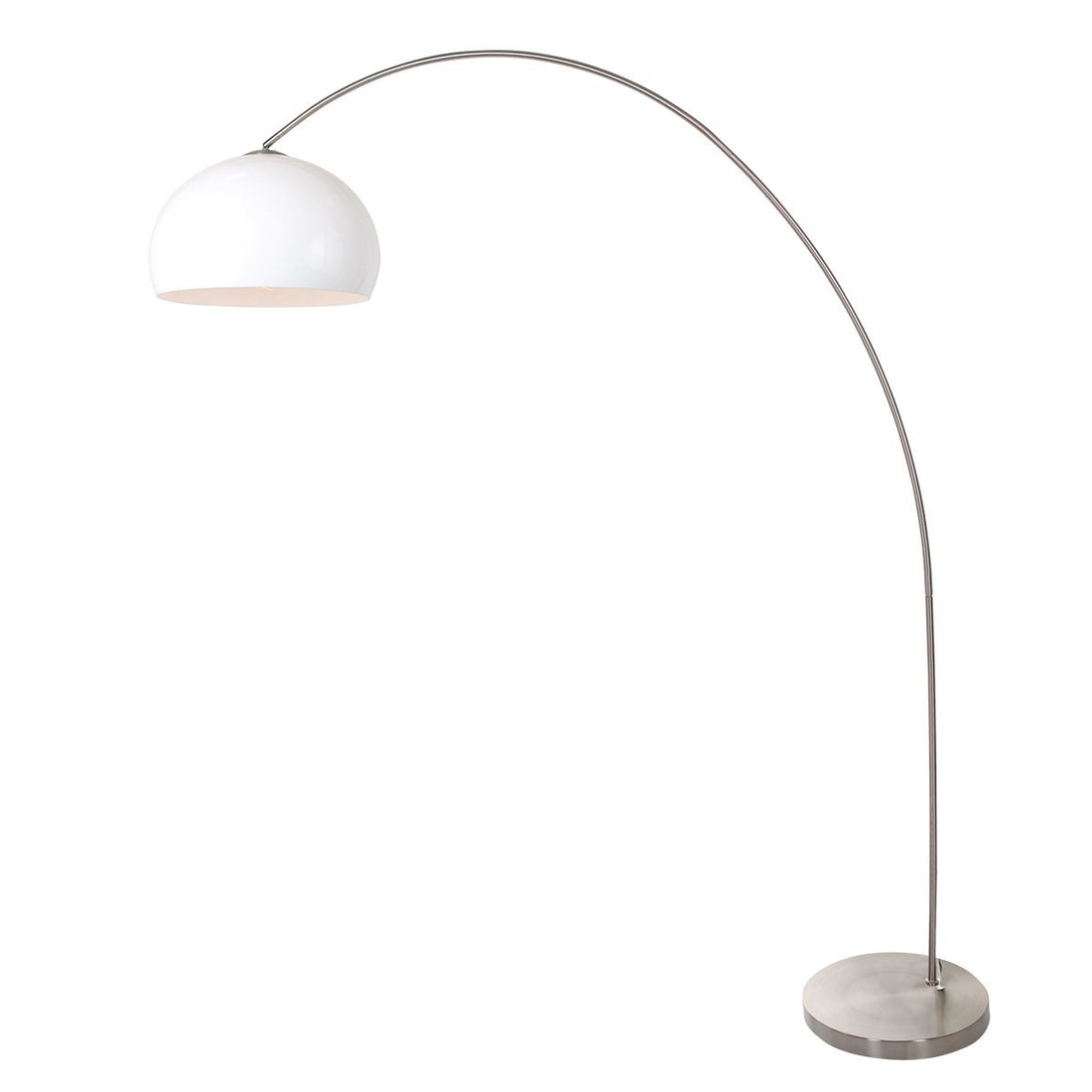 Lampadaire Solva argenté