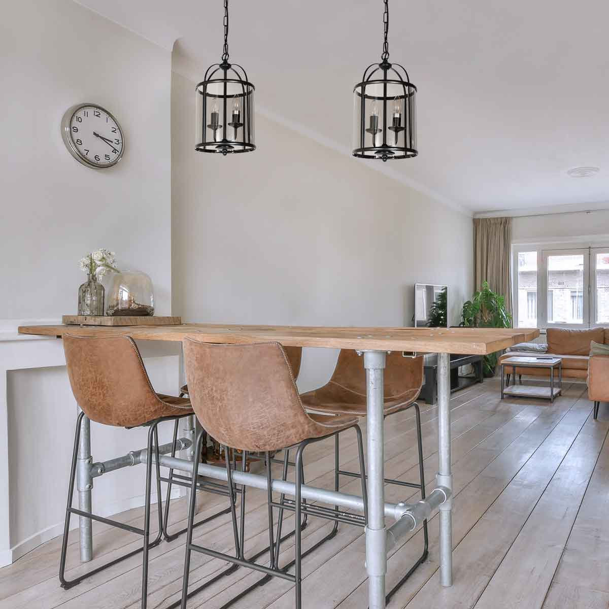 Suspension luminaire Pimpernel noir