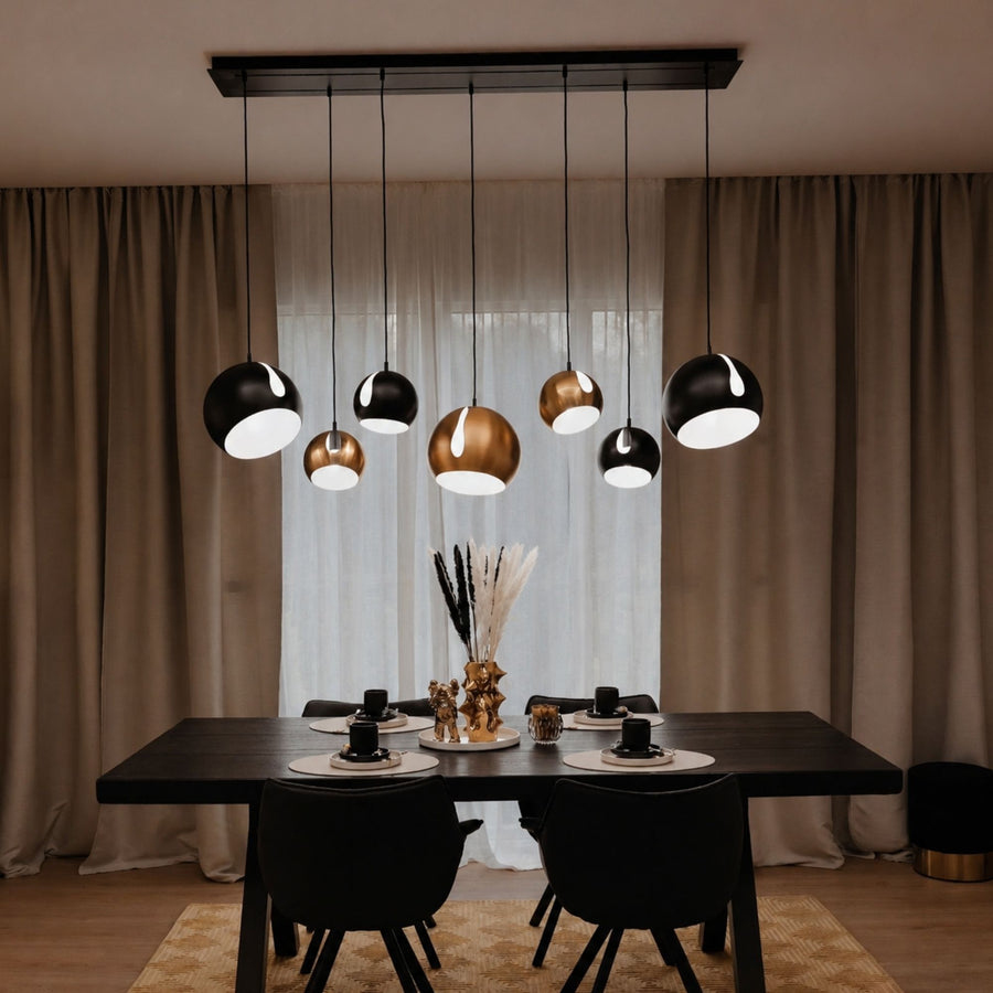 Suspension Ball en métal, abat-jour orientable interchangeable
