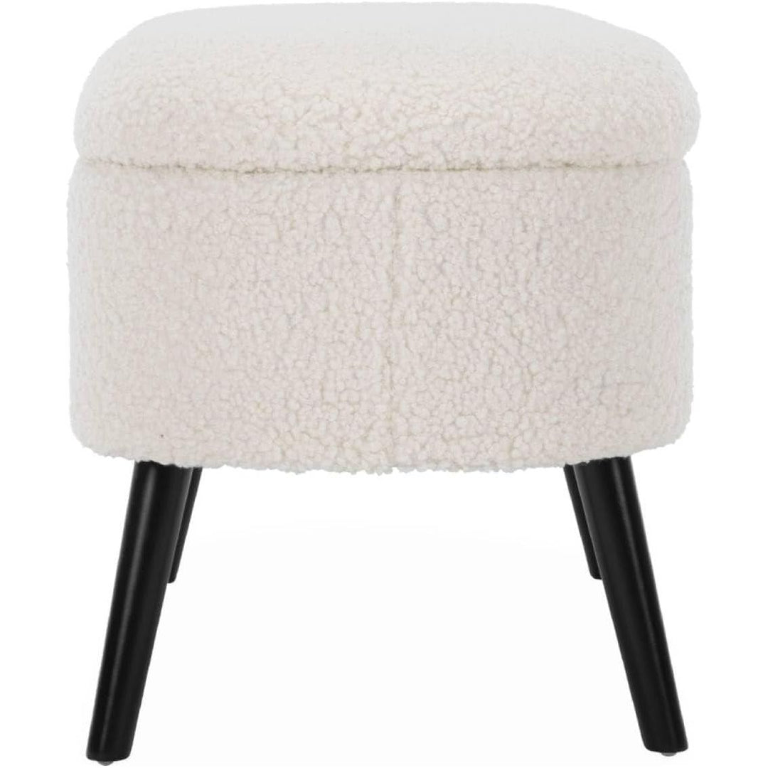 Banc Coffre Revêtement Bouclette | Fable - Designix Banc
