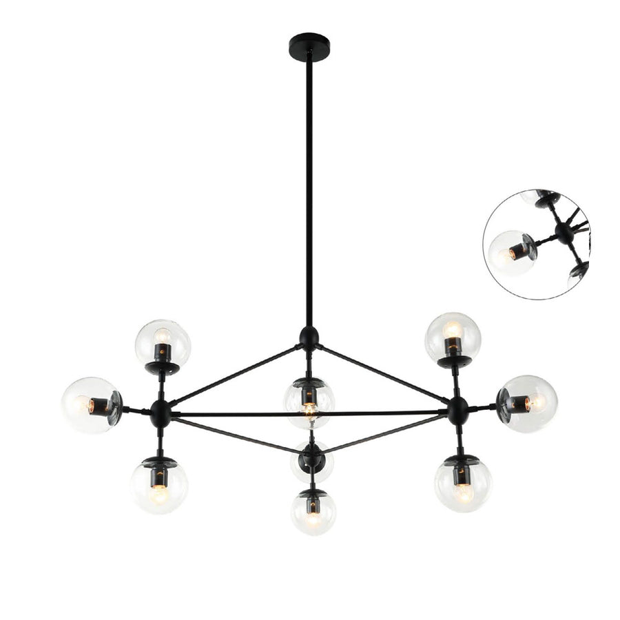 Suspension Bao, verre