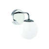 Applique murale Bao, verre, IP44