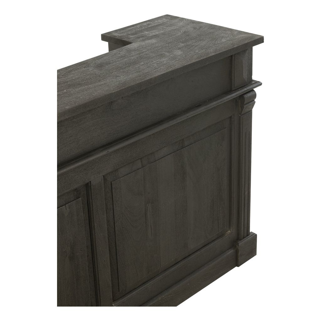Bar Noir Avec Tiroirs | Mila - Designix