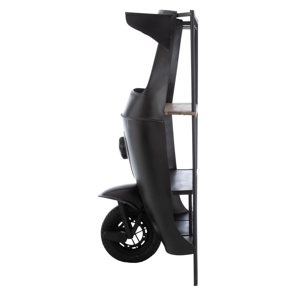 Bar Tuktuk Métal Bois Mangue | Nila - Designix