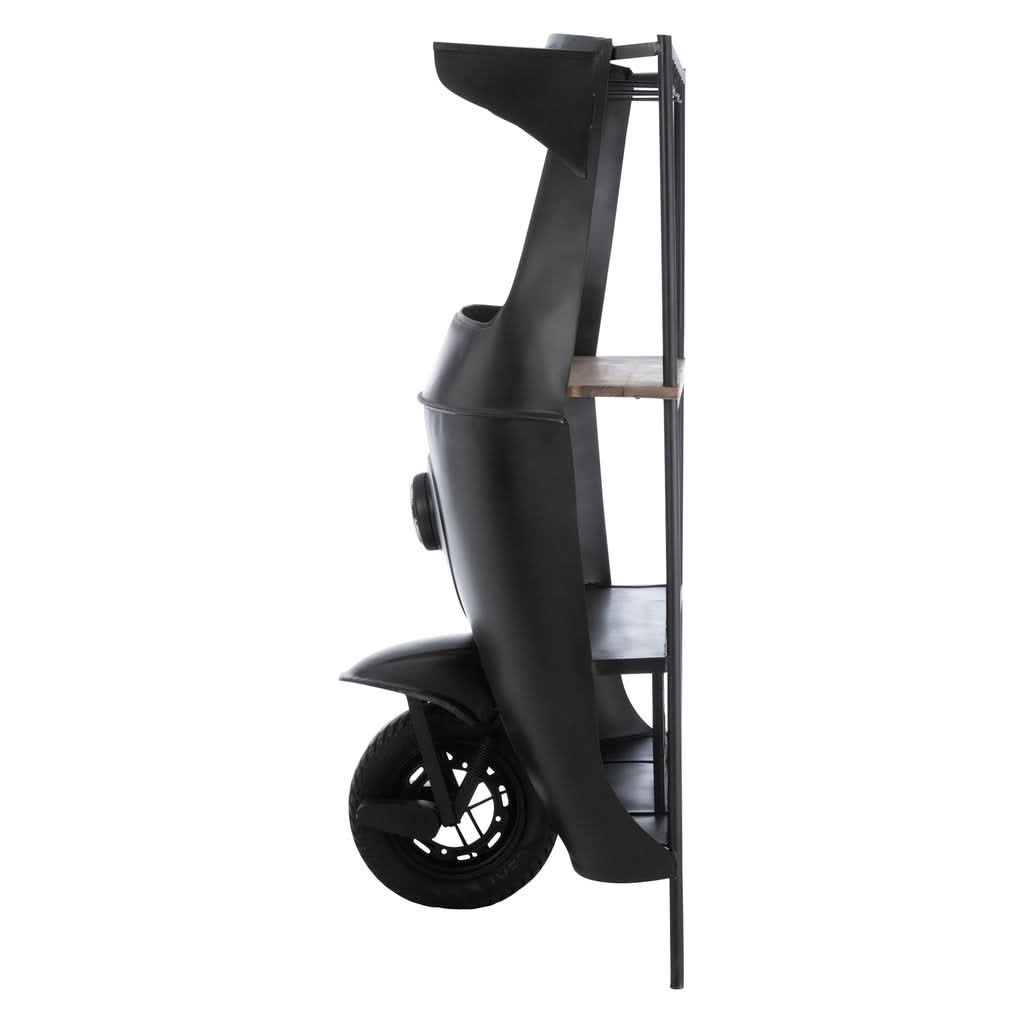 Bar Tuktuk Métal Bois Mangue | Nila