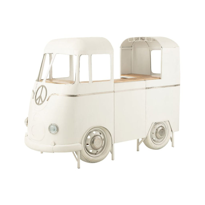 Barre Omnibus Fer Blanc | Pera - Designix