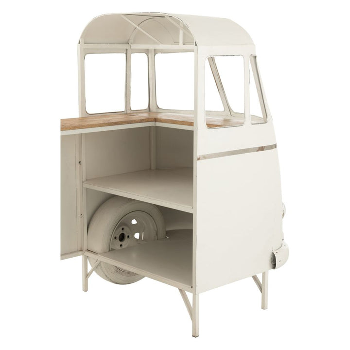 Barre Omnibus Fer Blanc | Pera - Designix