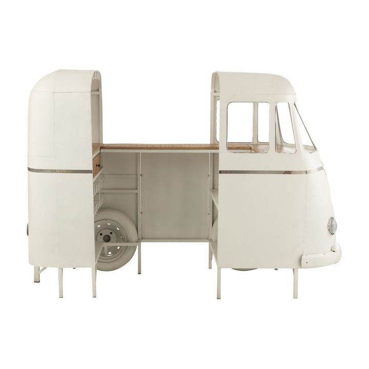 Barre Omnibus Fer Blanc | Pera - Designix