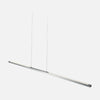 Suspension linéaire led acier 150 cm, double éclairage haut et bas à variateur | Bande