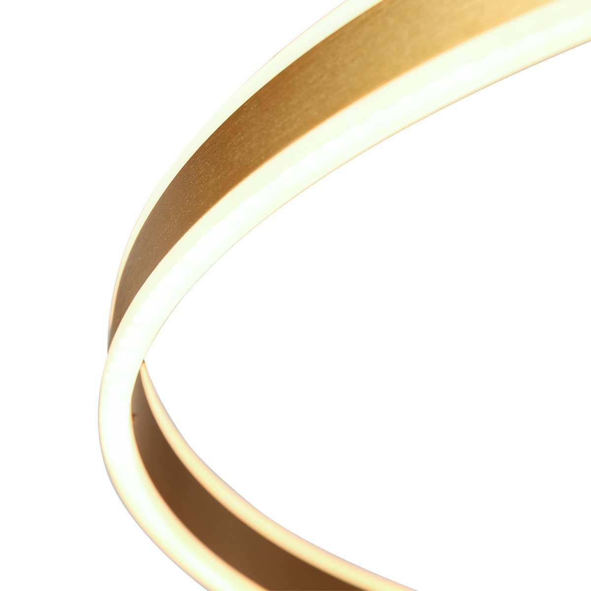 Suspension luminaire Ringlux doré