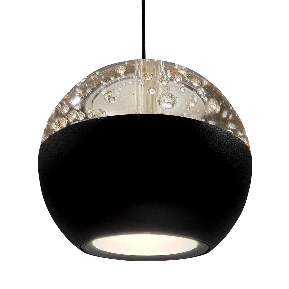 Suspension luminaire Belluno noir