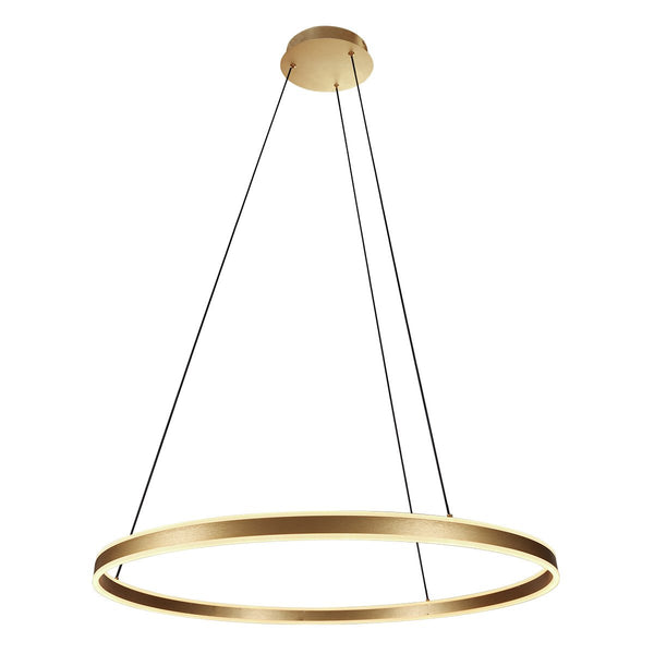 Suspension luminaire Ringlux doré