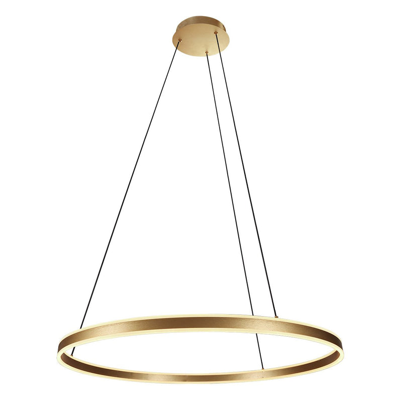 Suspension luminaire Ringlux doré