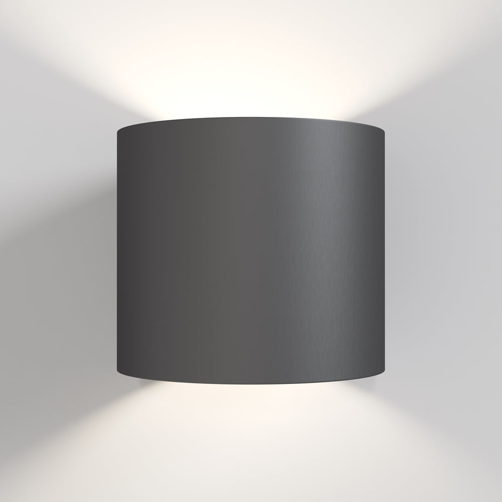 Rond Applique Murale noir