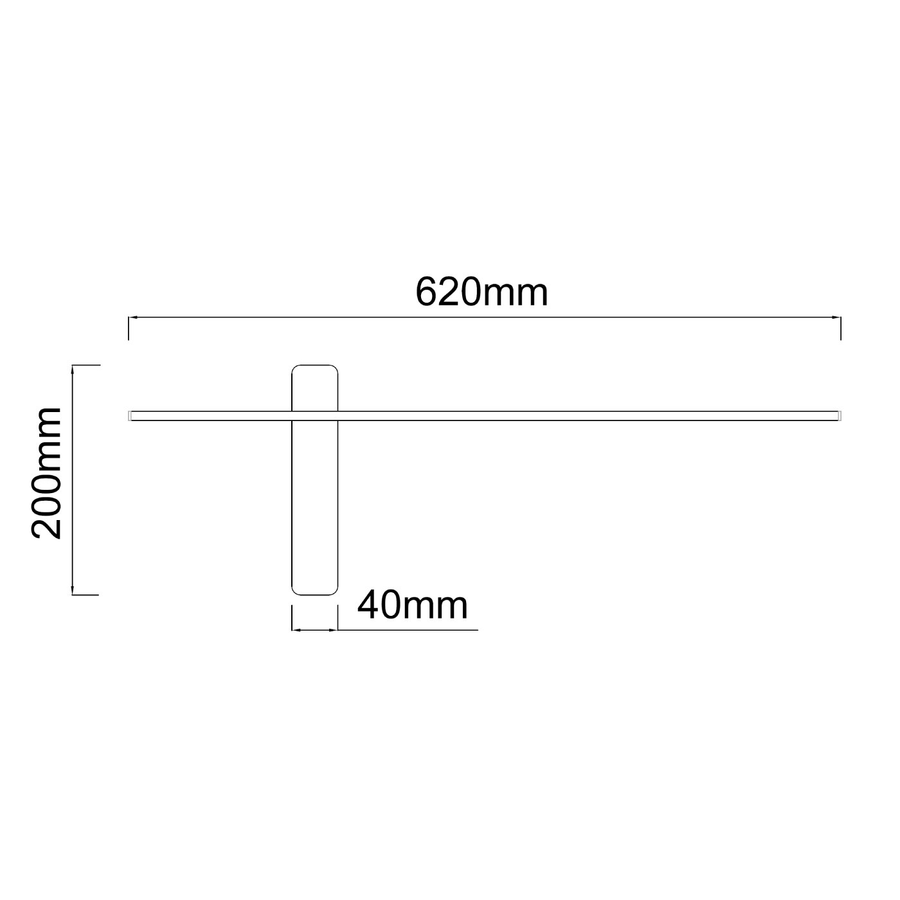 Applique murale LED Bene 60