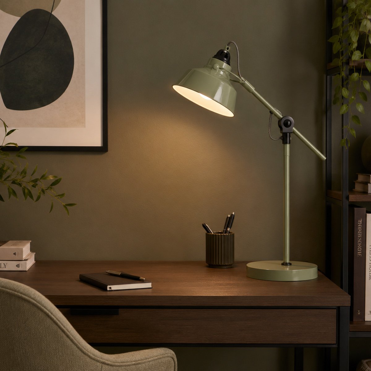 Lampe à poser Nove vert