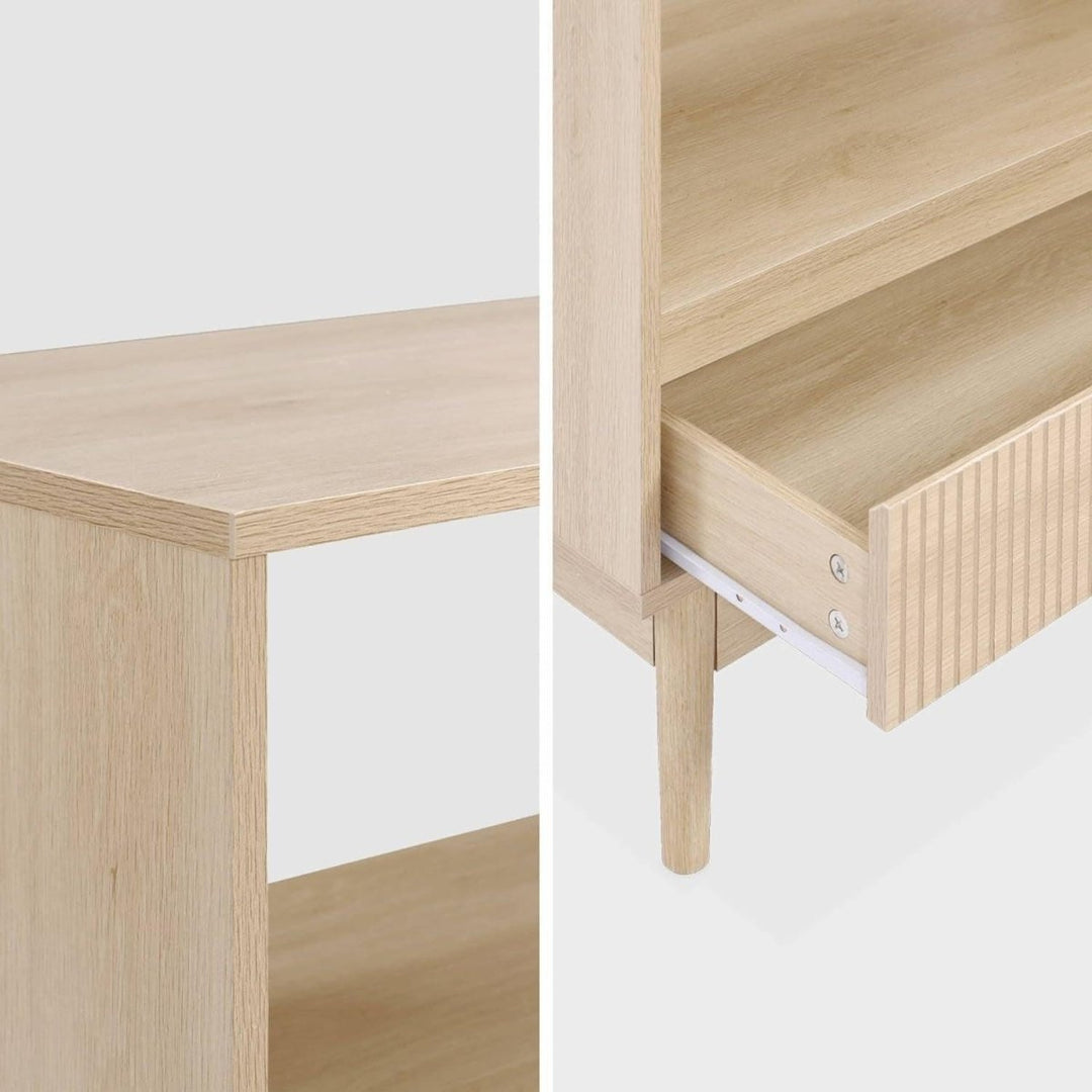 Bibliothèque Bois Style Scandinave | Whim - Designix Bibliothèque