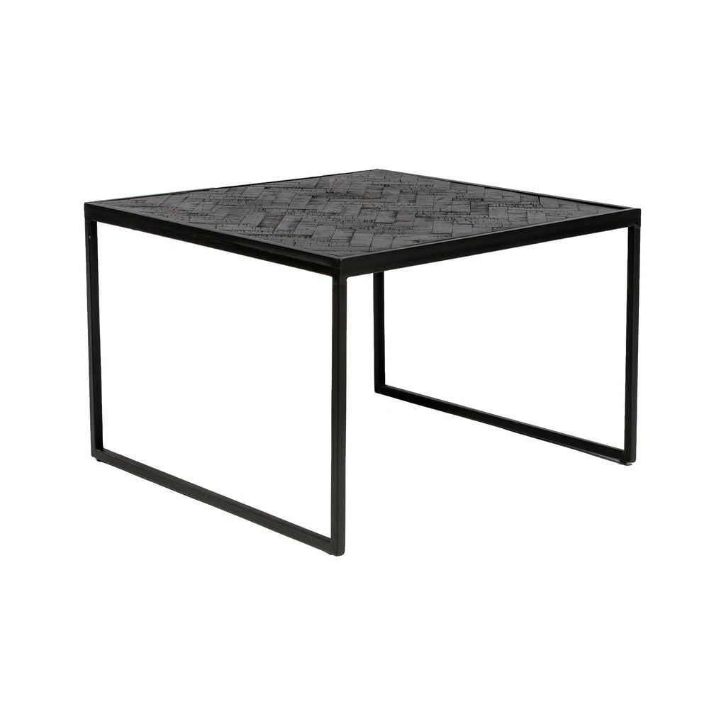 Table d'appoint, Black Stack, B340 noir | Designix -     - https://designix.fr/