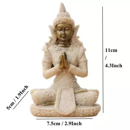 Bouddha Grès Fait Main | Ravo - Designix Statuette G