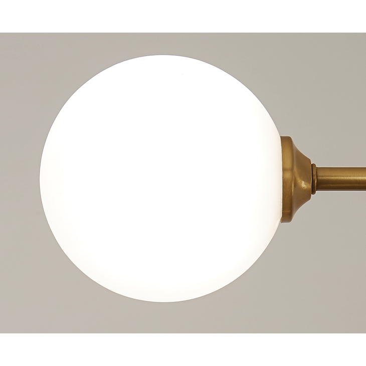 Boule Verre Cuivre Suspendue | Maso - Designix Suspension luminaire 3 têtes Sans ampoule